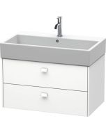 Dulap baza suspendat Duravit Brioso 784x442mm, cu doua sertare , alb mat