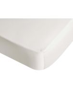 Cearceaf de pat cu elastic Descamps Unis Satin 180x200cm, Crem