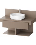 Dulap baza Duravit Balcoon 100x57cm, un sertar cu inchidere lenta, umbra mat