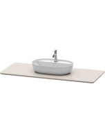 Blat compozit pentru lavoar Duravit Luv 1388x595mm, nisipiu structurat