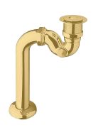 Sifon click-clack Besco Retro pentru cazi freestanding, auriu
