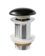 Ventil click-clack pentru lavoar Besco, negru mat