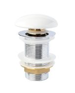 Ventil click-clack pentru lavoar Besco C-L alb