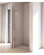 Usa batanta din 2 piese Ronal (SanSwiss) Solino, 80 cm, sticla securizata 6 mm