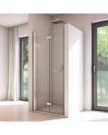 Usa de dus pliabila Ronal (SanSwiss) Solino SOLF1 90cm stanga, sticla securizata 6mm