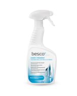 Solutie de curatare Besco pentru cabine dus si paravane cada sticla sau plastic