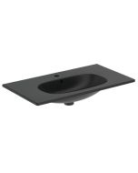 Lavoar Ideal Standard Tesi 82x45cm, montare pe mobilier, negru mat