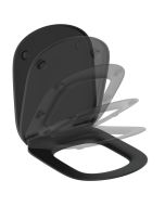 Capac WC Ideal Standard Tesi cu inchidere lenta, negru mat