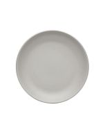 Farfurie plata Kartell Trama design Patricia Urquiola, 27cm, gri inchis