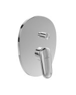 Baterie cada - dus Villeroy & Boch Antao cu montaj incastrat, necesita corp ingropat Vi-Box, crom