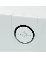 Set ornamente pentru sifon cu preaplin pentru cada Villeroy & Boch Oberon, alb mat