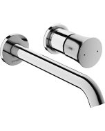 Baterie lavoar Duravit White Tulip M din 2 elemente cu montaj incastrat, necesita corp ingropat, crom