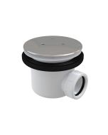 Sifon cadita de dus Ravak Professional 90 click-clack, capac metalic crom
