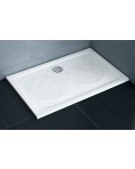 Cadita de dus rectangulara Ravak Gigant Pro 100x80cm, alb