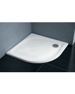 Cadita de dus semirotunda Ravak Elipso Pro 100x100cm, alb