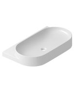 Lavoar oval Ravak Yard 80x50cm, alb