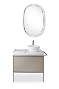 Lavoar tip bol Duravit Aurena 35cm, HygieneGlaze Plus, include capac ceramic, alb