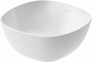 Lavoar tip bol Duravit Aurena 35cm, HygieneGlaze Plus, include capac ceramic, alb