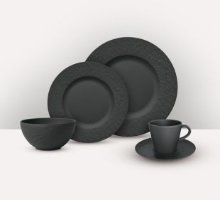 Set servire Villeroy & Boch Manufacture Rock, 20 piese