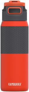 Sticla termos Kambukka Elton cu capac 3 in 1 Snapclean, 750 ml, Rusty