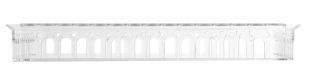 Tava Kartell Piazza design Fabio Novembre, 48x37cm, transparent