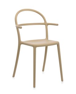 Scaun Kartell Generic C design Philippe Stark, bej mat