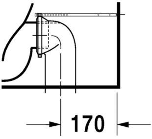 Vas WC  Duravit Vero