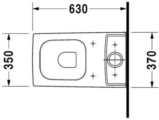 Vas WC  Duravit Vero