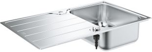 Chiuveta bucatarie Grohe K500 45 -S, 860x500mm, inox satinat
