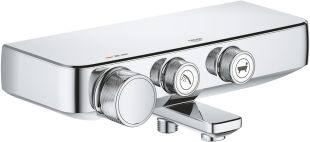 Baterie cada termostatata Grohe Grohtherm SmartControl, crom