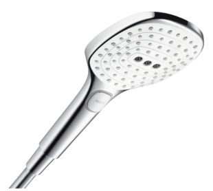 Para de dus Hansgrohe Raindance Select  E120 cu 3 jeturi, white-chrome
