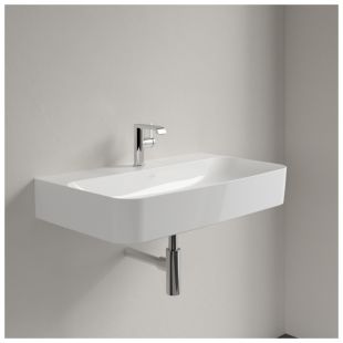 Lavoar Villeroy & Boch Finion 80x47cm, finisat suplimentar, alb