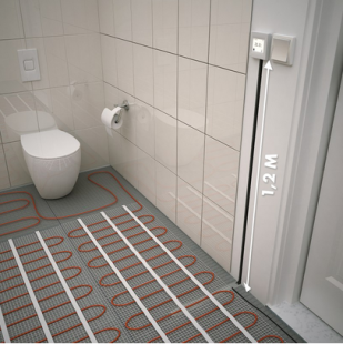 Covoras incalzire in pardoseala Ecofloor LDTS 12810 5.1 mp