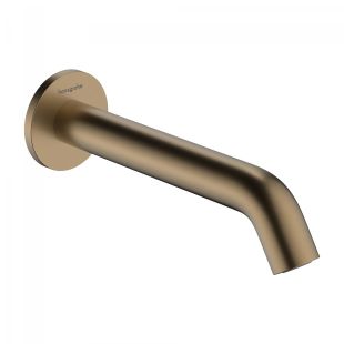 Pipa cada Hansgrohe Tecturis S 19.8cm, bronz periat
