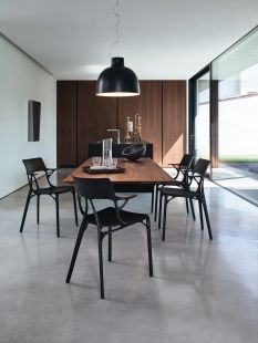 Scaun Kartell A.I. design Philippe Starck, alb