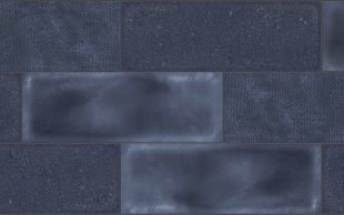 Faianta Diesel living Camp Army 10x30cm, 7mm, Glaze Blue