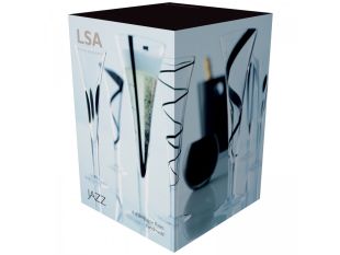 Set 4 pahare sampanie LSA International Jazz 250ml