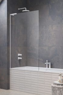 Paravan cada Radaway Modo SL PNJ II, un element fix orientare stanga, 70cm, alb mat