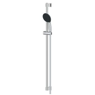 Baterie dus termostatata Grohe Precision Feel cu set de dus Vitalio Start 110 cu bara 90cm, crom