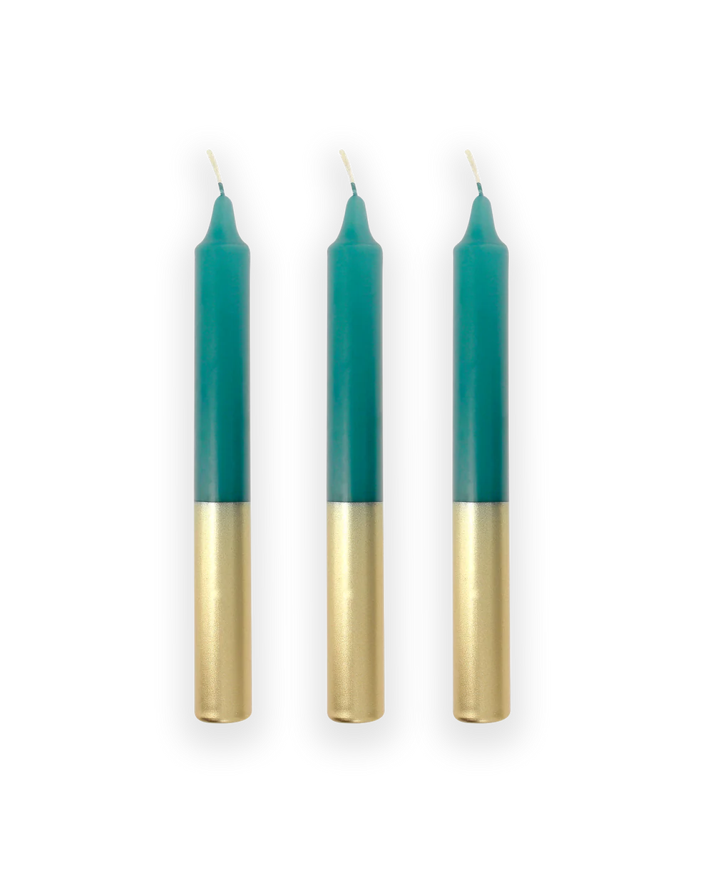 Lumanare My Jolie Candle Les Color Block Droite 22x200mm  Gold - Blue