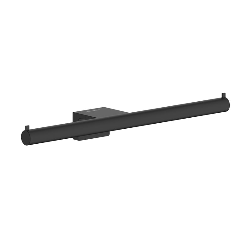 Suport dublu hartie igienica Hansgrohe AddStoris S  negru mat