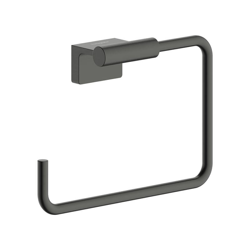 Inel port-prosop Hansgrohe AddStoris S  negru periat