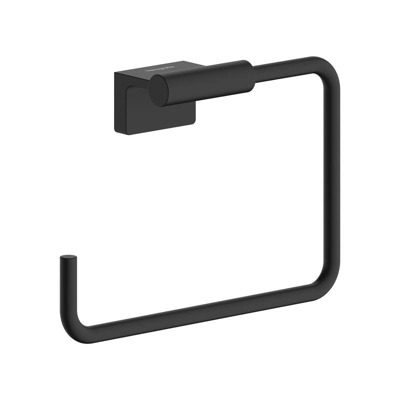 Inel port-prosop Hansgrohe AddStoris S  negru mat