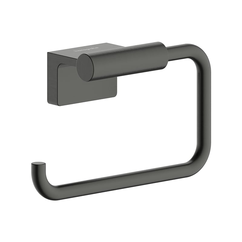 Suport hartie igienica Hansgrohe AddStoris S  negru periat