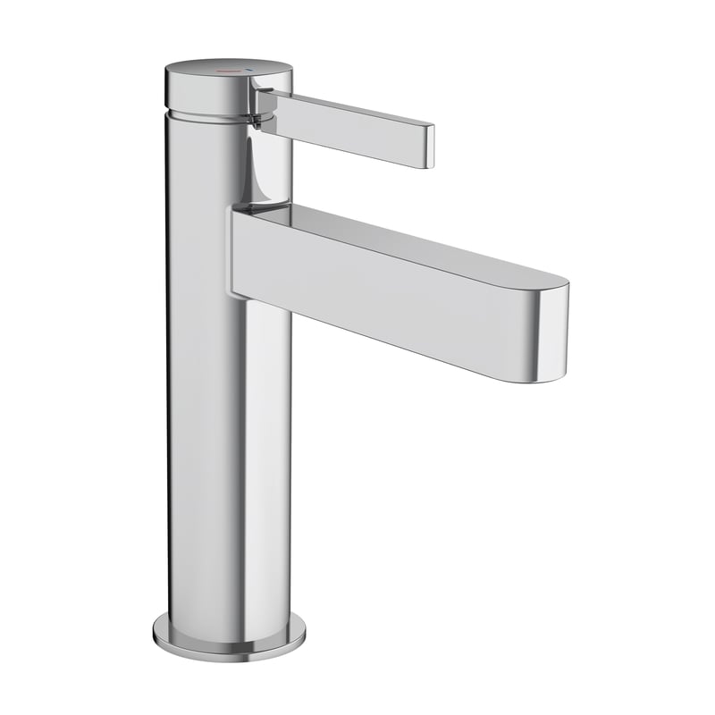 Baterie lavoar Hansgrohe Finoris 110 CoolStart  ventil click-clack  crom