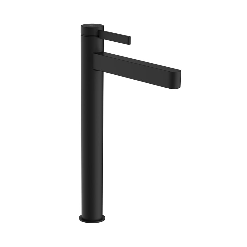 Baterie lavoar Hansgrohe Finoris 260 CoolStart  ventil click-clack  pentru lavoare tip bol  negru mat