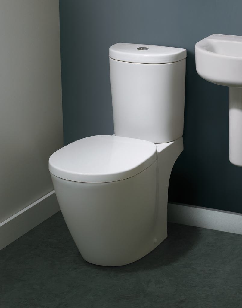 Set complet vas WC Ideal Standard Connect Arc cu rezervor si capac