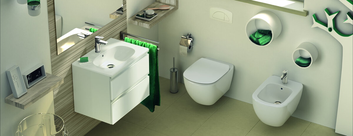 Ideal Standard Tesi - vase WC + bideuri