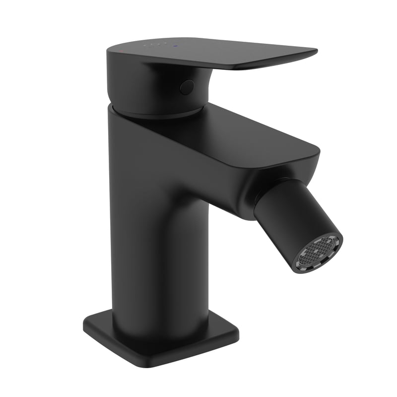 Baterie bideu Ideal Standard Ceralife C Bluestart  ventil click-clack  negru mat