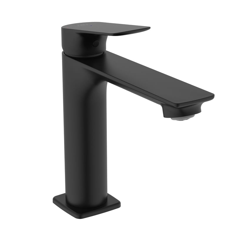 Baterie lavoar Ideal Standard Ceralife C Bluestart  ventil click-clack  negru mat